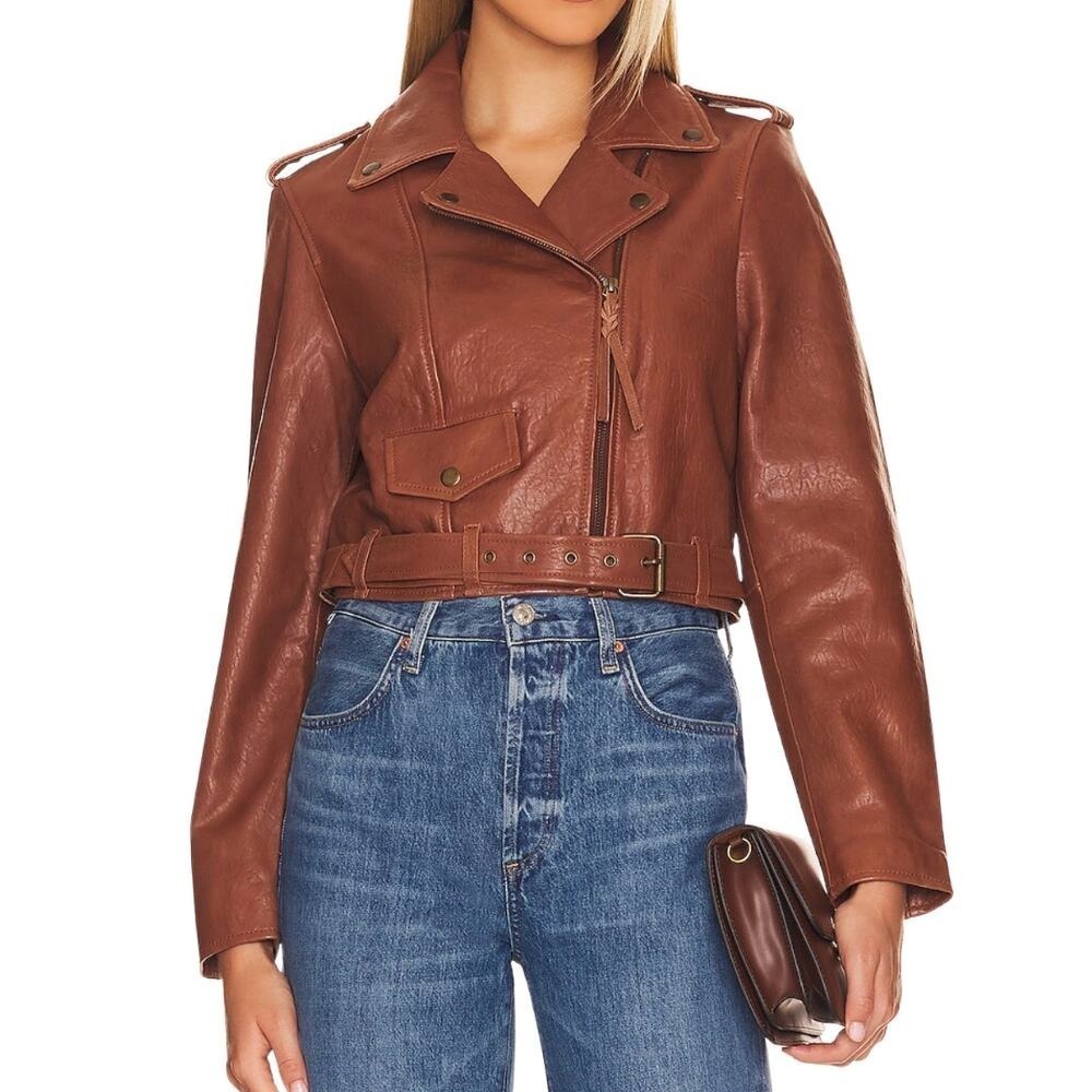 Cleobella Leather Jacket S